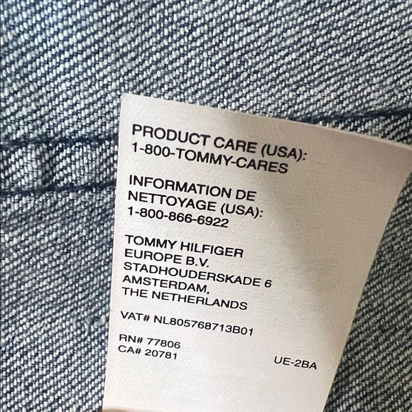 👖💙Tommy Hilfiger Vintage Women's Blue Denim Jacket - Picture 15 of 16